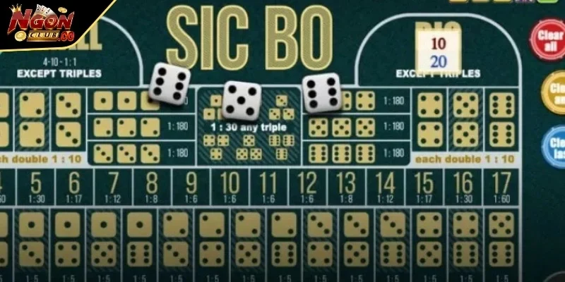 Âm thanh sống động và giao diện sắc nét của sicbo online 